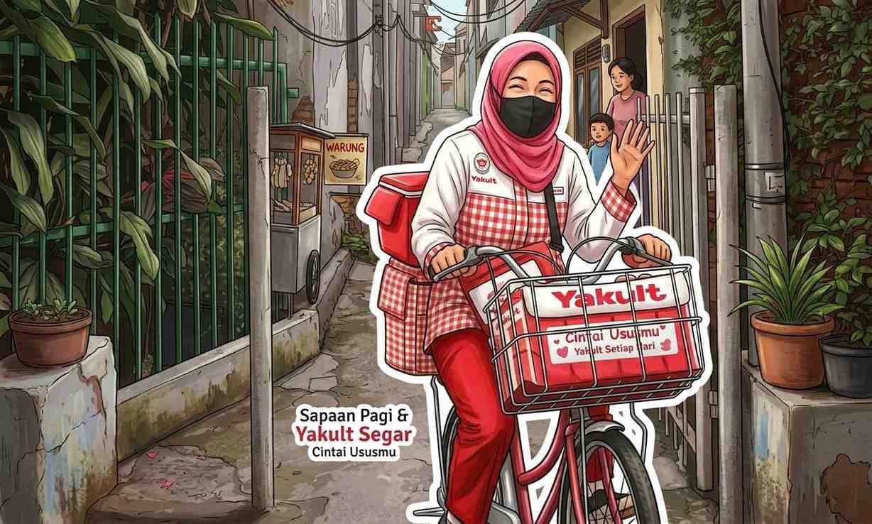 Gambar menggunakan ilustrator yang digenerate menggunakan AI Gemini