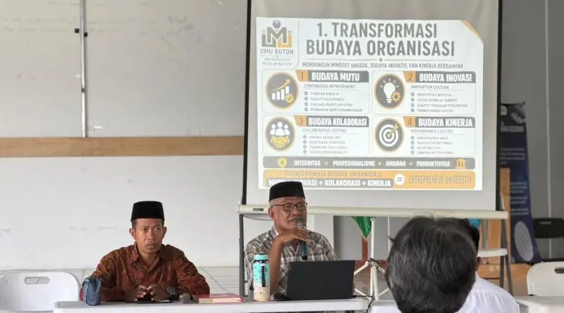 Universitas Muslim Buton gelar Leadership Forum Bahas Transformasi Tata Kelola Menuju Entrepreneur University