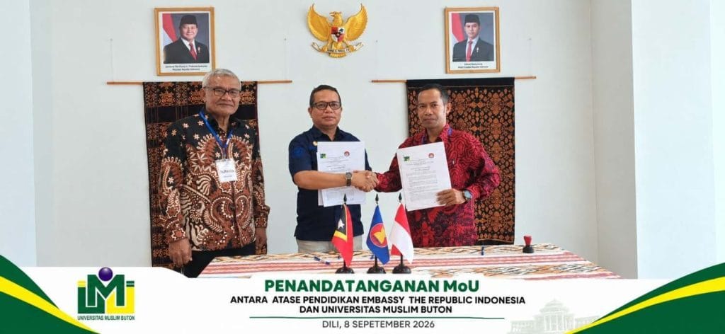 UMU Buton Perkuat Kerja Sama Internasional dengan Atase Pendidikan