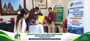 UMU Buton Turut Berpartisipasi dalam Indonesian Higher Education Fair 2026 di KBRI Dili