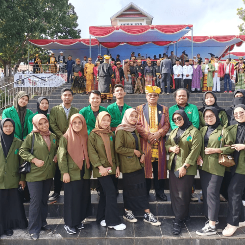 Mahasiswa UMU Buton ikut Meriahkan Peringatan Hari Lahir Pancasila 1 Juni 2023 di Pelataran Kantor Wali Kota BauBau