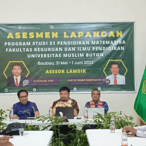 Asesment Lapangan Prodi Pendidikan Matematika Oleh Asesor LAMDIK