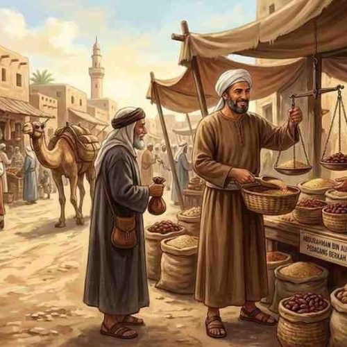 Gambar ini adalah sebuah ilustrator yang digenerate menggunakan AI.