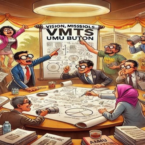 MENEGUHKAN ARAH DAN IDENTITAS AKADEMIK: STRATEGI PENYUSUNAN VISI, MISI, TUJUAN, DAN STRATEGI FAKULTAS DAN PROGRAM STUDI.