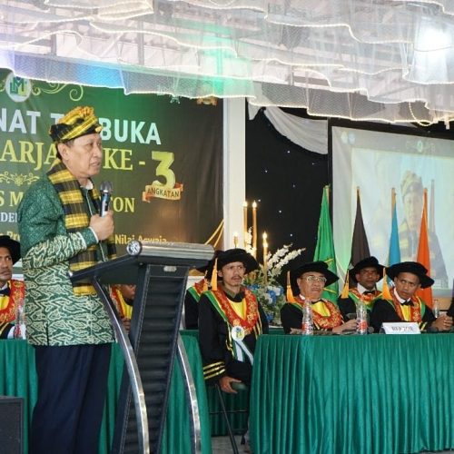 Prof. Hanief Saha Ghafur: UMU Buton Harus Menjadi The Entrepreneurial Characteristics of the University
