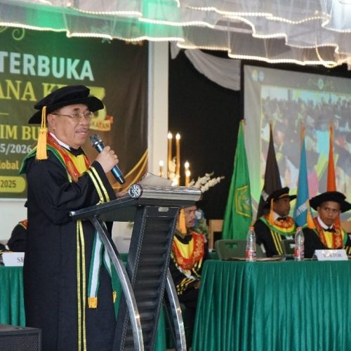 PESAN REKTOR UMU BUTON: JANGAN BERHENTI BELAJAR, TERUS MEMBINA KETERAMPILAN, SERTA MEMPERKAYA PENGALAMAN