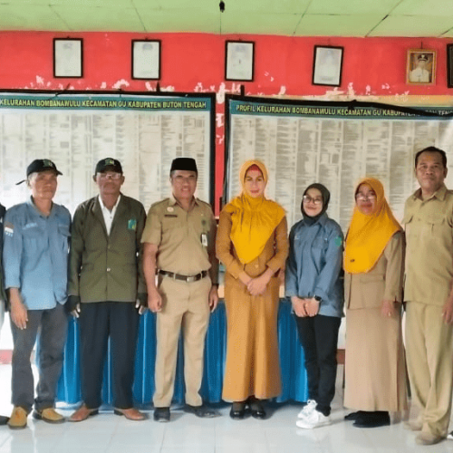 Perpisahan Mahasiswa KSM-BBM UMU Buton  di Desa Bombonawulu: Meninggalkan Jejak Positif dan Kenangan Berharga.