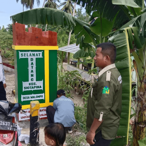 Mahasiswa KSMT-MBKM Membangun Kolaborasi Antar Desa Di Kec Siontapina, Sambil Mendorong Kegiatan Fisik dan Non Fisik