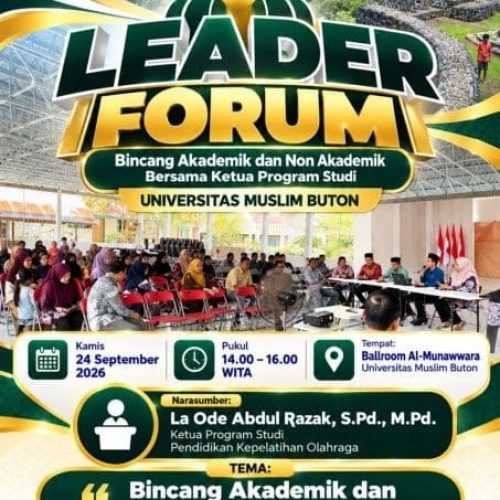 LAPORAN LEADER FORUM