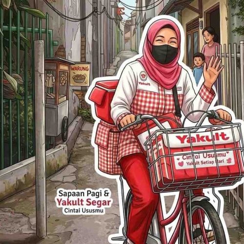 Gambar menggunakan ilustrator yang digenerate menggunakan AI Gemini