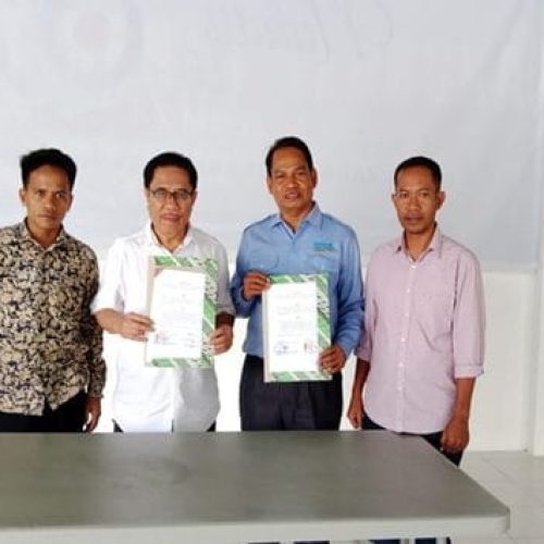 Penandatanganan MoU antara Universitas Muslim Buton dan Universitas Dayanu Ikhsanuddin Baubau