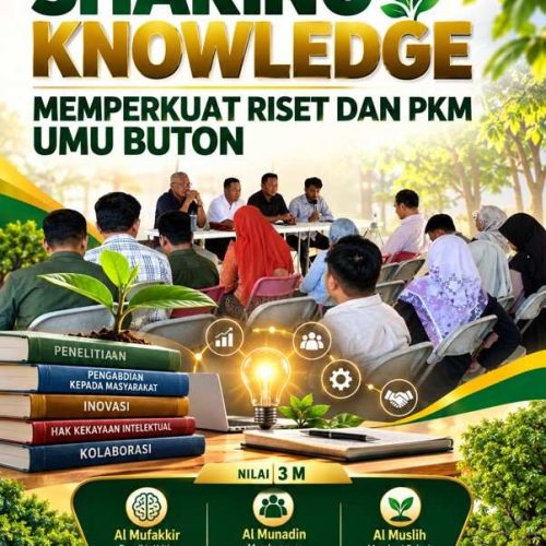 SHARING KNOWLEDGE: MEMPERKUAT RISET DAN PKM UMU BUTON