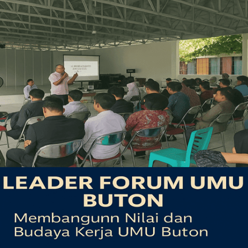 LEADER FORUM: MEMBANGUN INTEGRITAS MENUJU BUDAYA KERJA BERKEMAJUAN