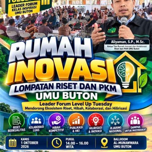 LOMPATAN RISET DAN PKM UMU BUTON
