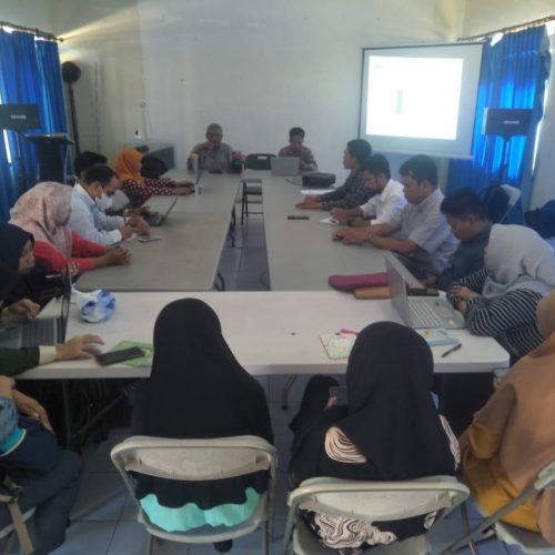 Rapat Pembahasan Tata Pamong dan Tata Kelola Fakultas di Lingkungan Universitas Muslim Buton