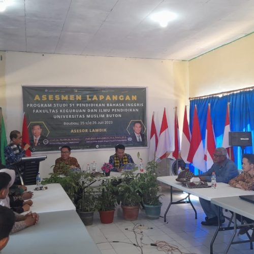 Assesment Lapangan LAMDIK Ps Pendidikan Bahasa Inggris FKIP UMU Buton