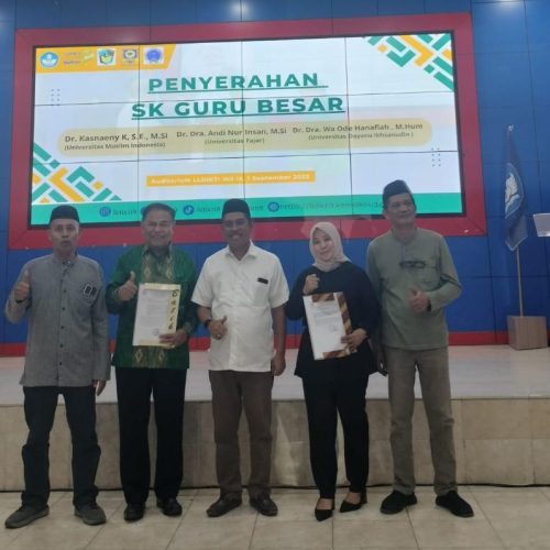 LLDIKTI-IX serahkan SK izin pembukaan prodi baru pada   universitas dilingkungan LL Dikti.