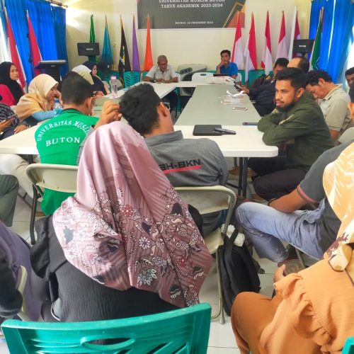 Rapat Persiapan Wisuda Sarjana Universitas Muslim Buton 2023