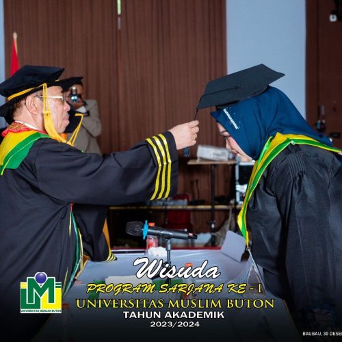 Wisuda Sarjana Angkatan I TA. 2023-2024 UMU Buton Momen Bersejarah bagi Mahasiswa