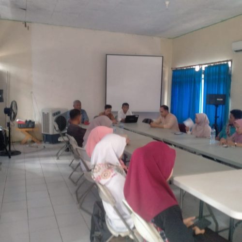 Rapat Persiapan Implementasi Program Pengusaha Mengajar dan English Tutorial Program untuk Pegawai dan Mahasiswa UMU Buton