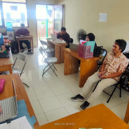 Rapat Pembentukan Tim Konversi Nilai Mata Kuliah MBKM dan Pembahasan Teknis Konversi Mata Kuliah MBKM Faperta UMU Buton 2024
