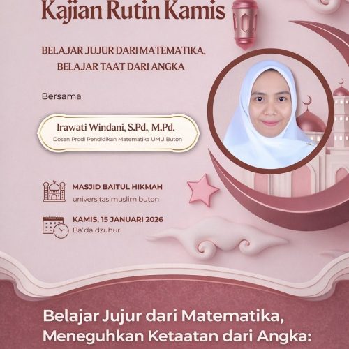 BELAJAR JUJUR DARI MATEMATIKA,  MENEGUHKAN KETAATAN DARI ANGKA.