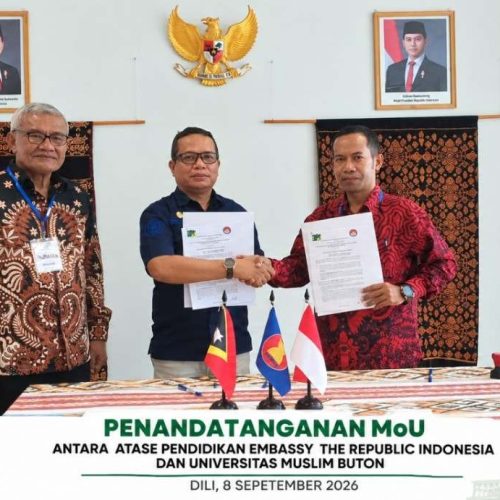 UMU Buton Perkuat Kerja Sama Internasional dengan Atase Pendidikan