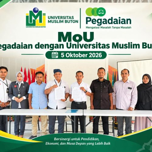 Universitas Muslim Buton Perluas Kemitraan dengan Badan Usaha melalui Kerja Sama dengan Pegadaian