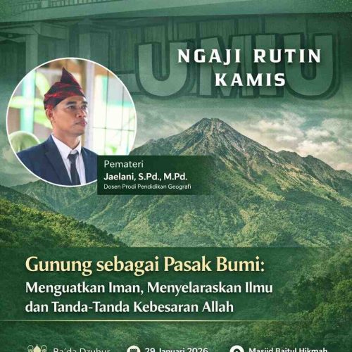 GUNUNG SEBAGAI PASAK BUMI