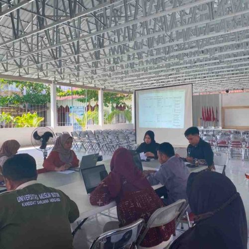 BIRO BAHASA DAN PPDU UNIVERSITAS MUSLIM BUTON GELAR RAPAT KOORDINASI MKWI DAN MKWN