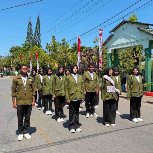 UMU Online, 13 Agustus 2026 - Universitas Muslim Buton turut berpartisipasi dalam kegiatan Gerak Jalan Indah yang diselenggarakan oleh Pemerintah Kota Baubau dalam rangka memperingati Hari Ulang Tahun (HUT) ke-81 Kemerdekaan Republik Indonesia.
