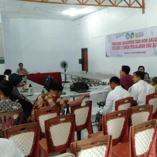 Rapat Pimpinan UMU Buton, Persiapan Entrepreneur Stand Up Comedy