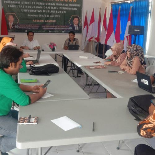 FGD Progress Penyelesaian Tugas Akhir Mahasiswa UMU Buton