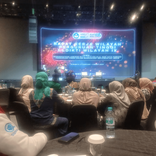 Rapat Kerja Perguruan Tinggi Swasta LL Dikti Wil IX Sultan Batara Fokus pada Penjaminan Mutu, Tata Kelola, dan Tata Pamong PTS