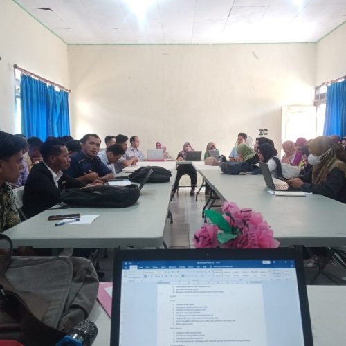 Sosialisasi Peraturan Rektor tentang kebijakan Akademik Universitas Muslim Buton